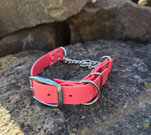 Load image into Gallery viewer, 1 inch Martingale Collar *Herm Sprenger Chain*
